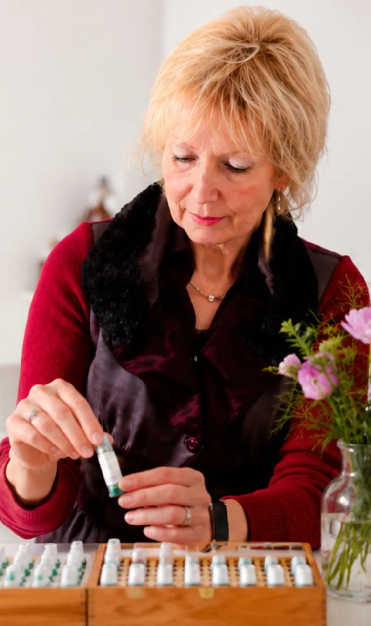 Annette Augustin werkt met homeopathische middelen